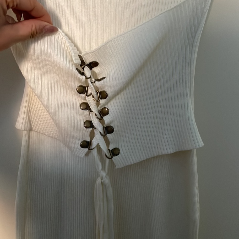 Corset Ribbed Mini Dress - Picture 3 of 3